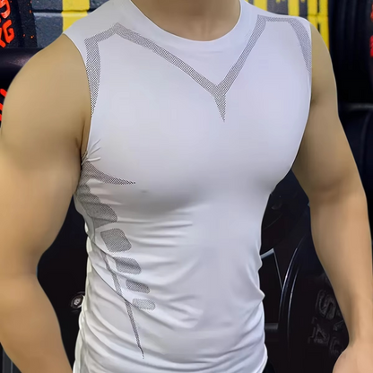 Men's Moisture Wicking Athletic Tank Top Gym Shirt