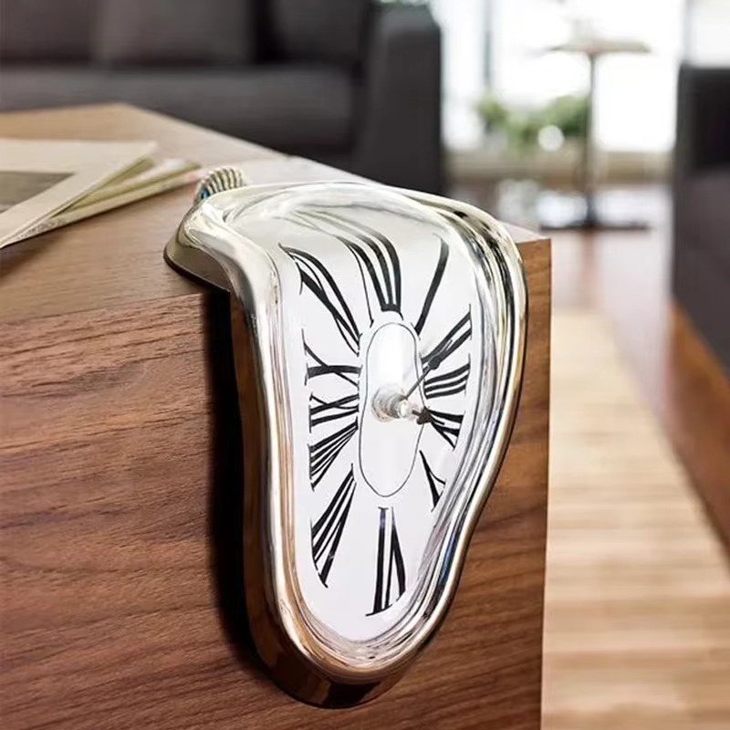 Unique Melted Wall Clock - Modern Art Home Decor