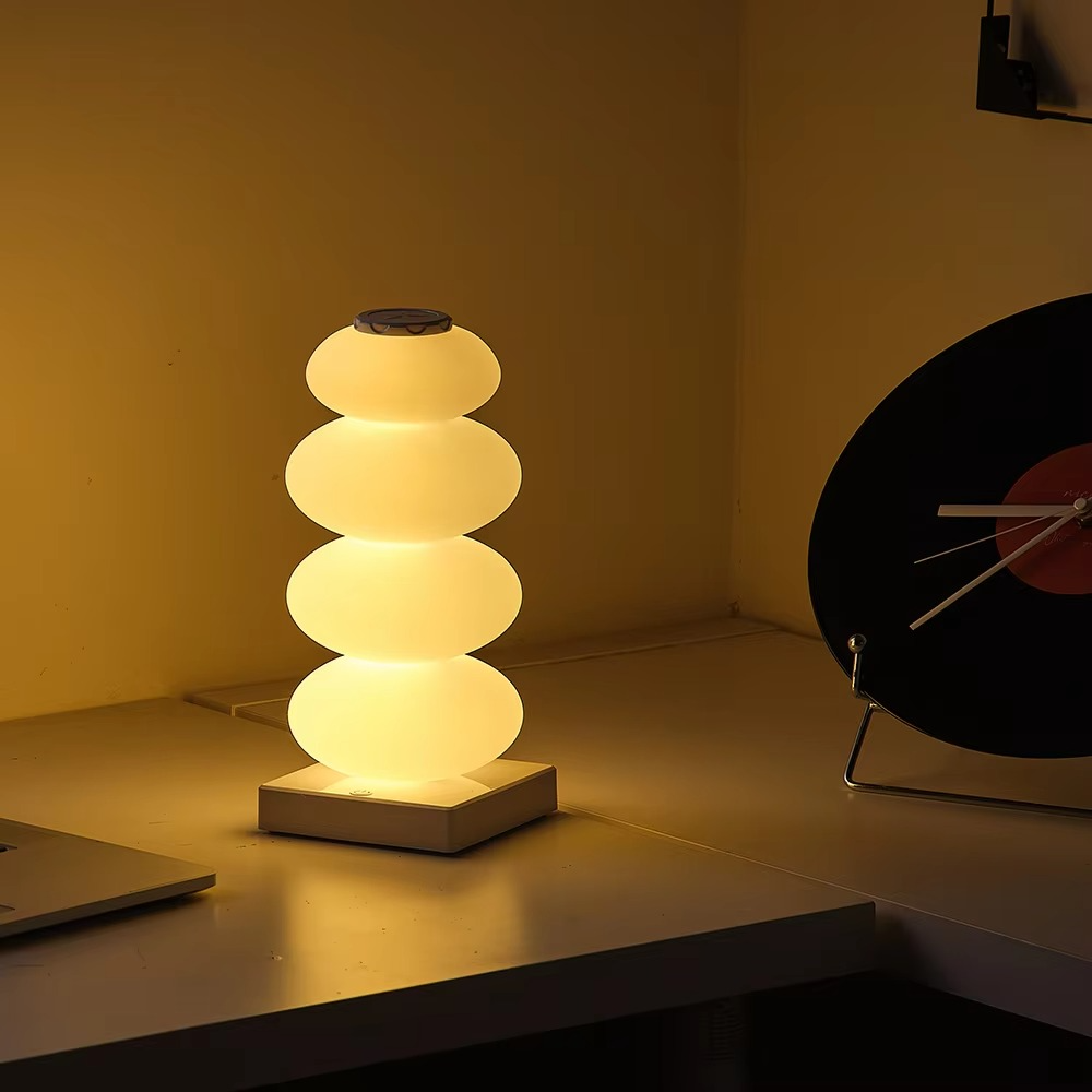 Slim RGB Nightstand Lamp with Touch Sensor - Hehif