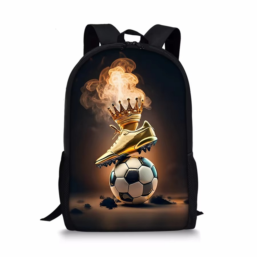 Customizable Fun Soccer Backpack for Kids