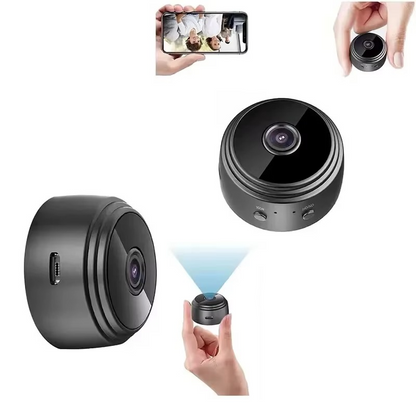Compact 1080p WiFi Home Surveillance Camera with Night Vision
