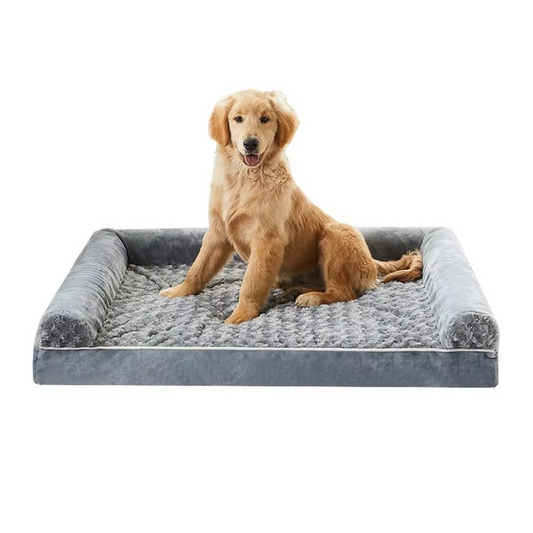 Comfortable Supportive Pet Mattress with Removable Cover - Hehif