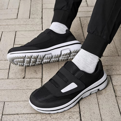 Comfy Wide Fit Walking Sneakers, Good Arch Support