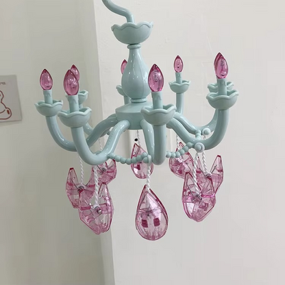Vintage Sparkle Wall Mirror and Hook Set