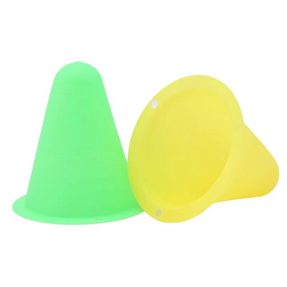 10 Pack Sports Training Cones for Soccer Drills