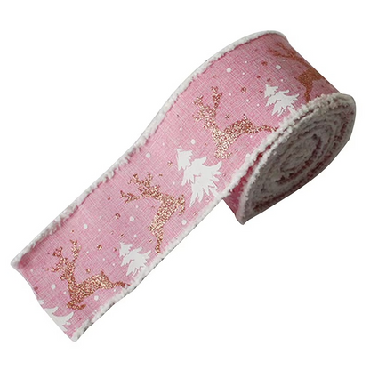 Traditional Holiday Jute Ribbon for Decorating and Gifts