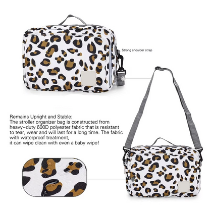 Spacious Baby Diaper Bag and Stroller Storage