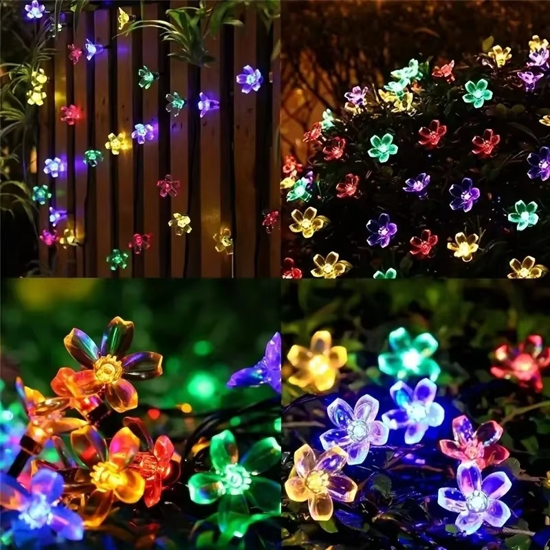 Outdoor Garden Solar Fairy String Lights