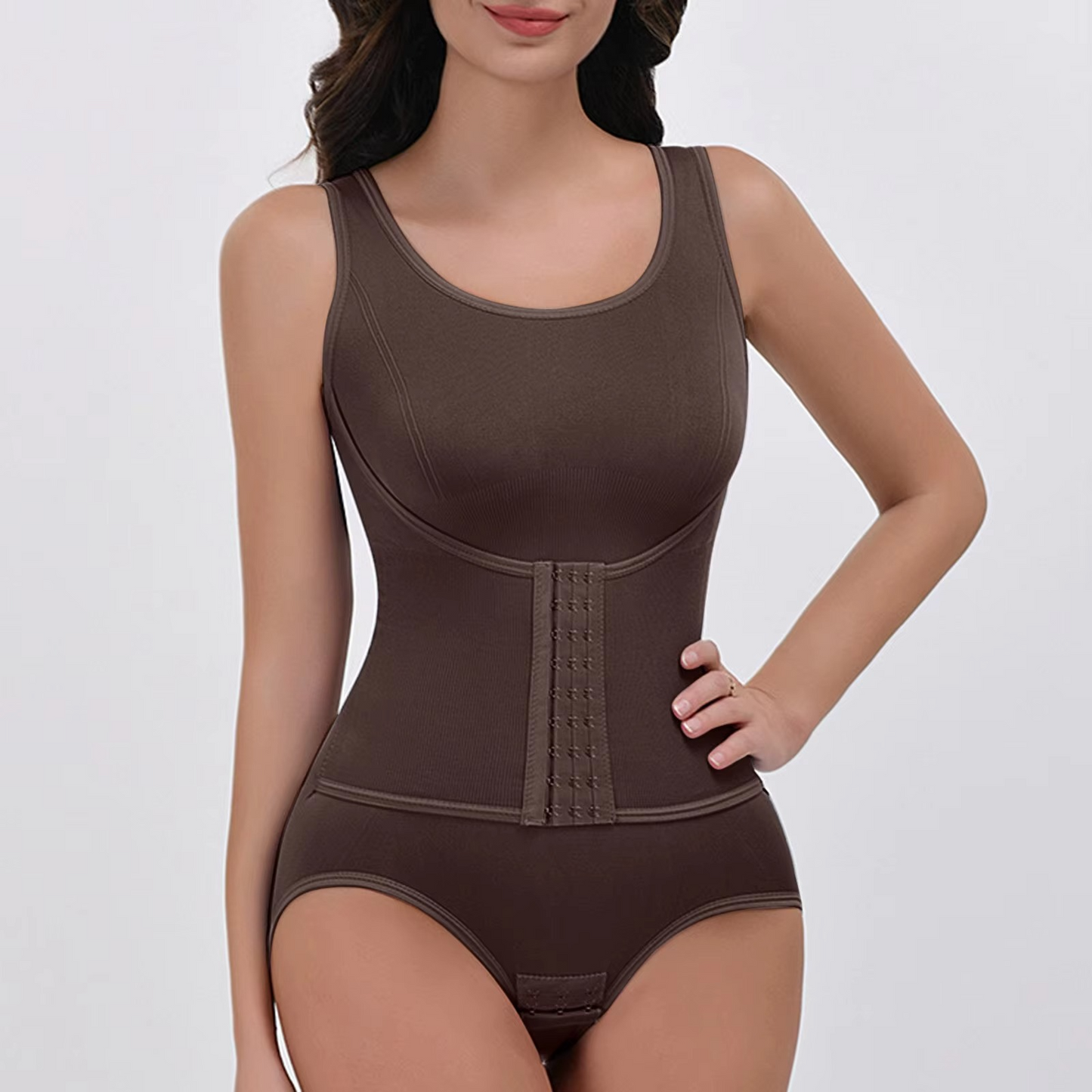 Slimming Shapewear Underwear Set with Built-In Bra Support