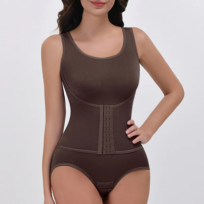 Slimming Shapewear Underwear Set with Built-In Bra Support
