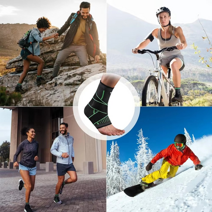 Breathable Sports Ankle Support Wrap for Fitness and Exercise
