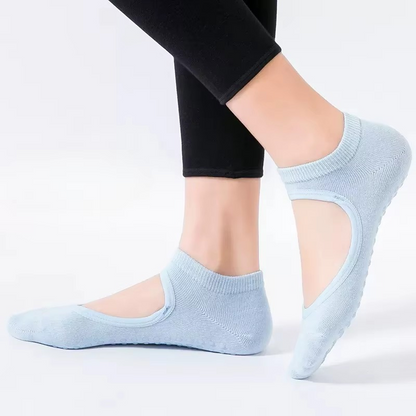 Grip Yoga Socks with Soft Anti Slip Sole