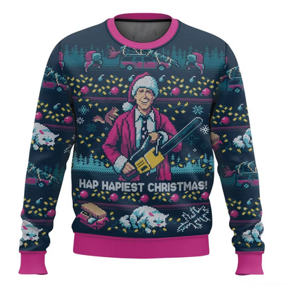 Fun Holiday 3D Graphic Sweater for Men and Women