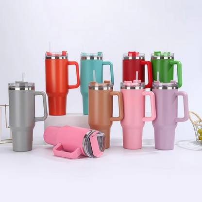 Big 40oz Insulated Stainless Steel Travel Mug