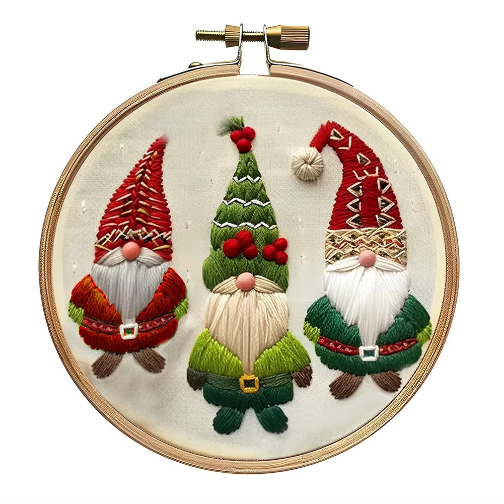 Easy Christmas Cross Stitch Kit for Beginners