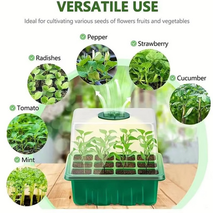 Mini Seed Starter Kit for Small Plants and Seeds