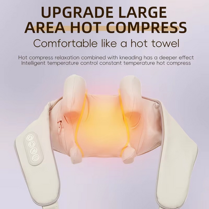 Portable Electric Shoulder and Neck Massager for Back Pain Relief