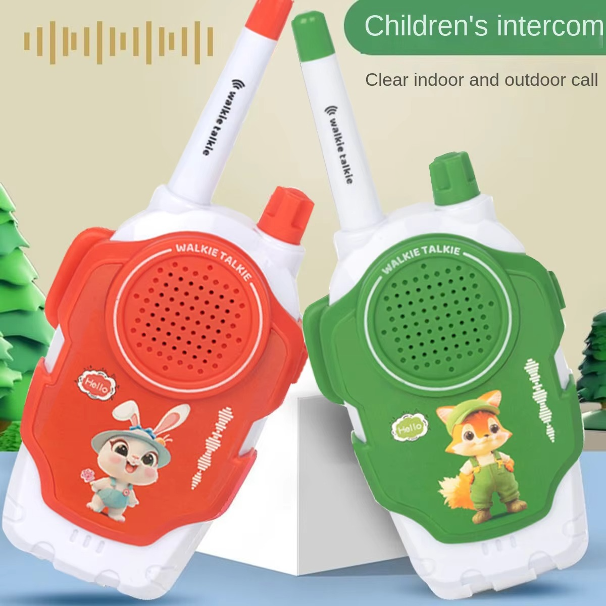 Fun Kids Two Way Radio Walkie Talkie Set