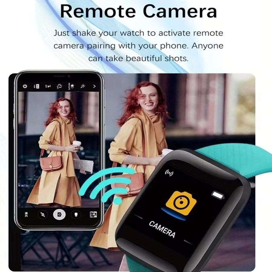Wireless Fitness Tracker with Music and Step Counter