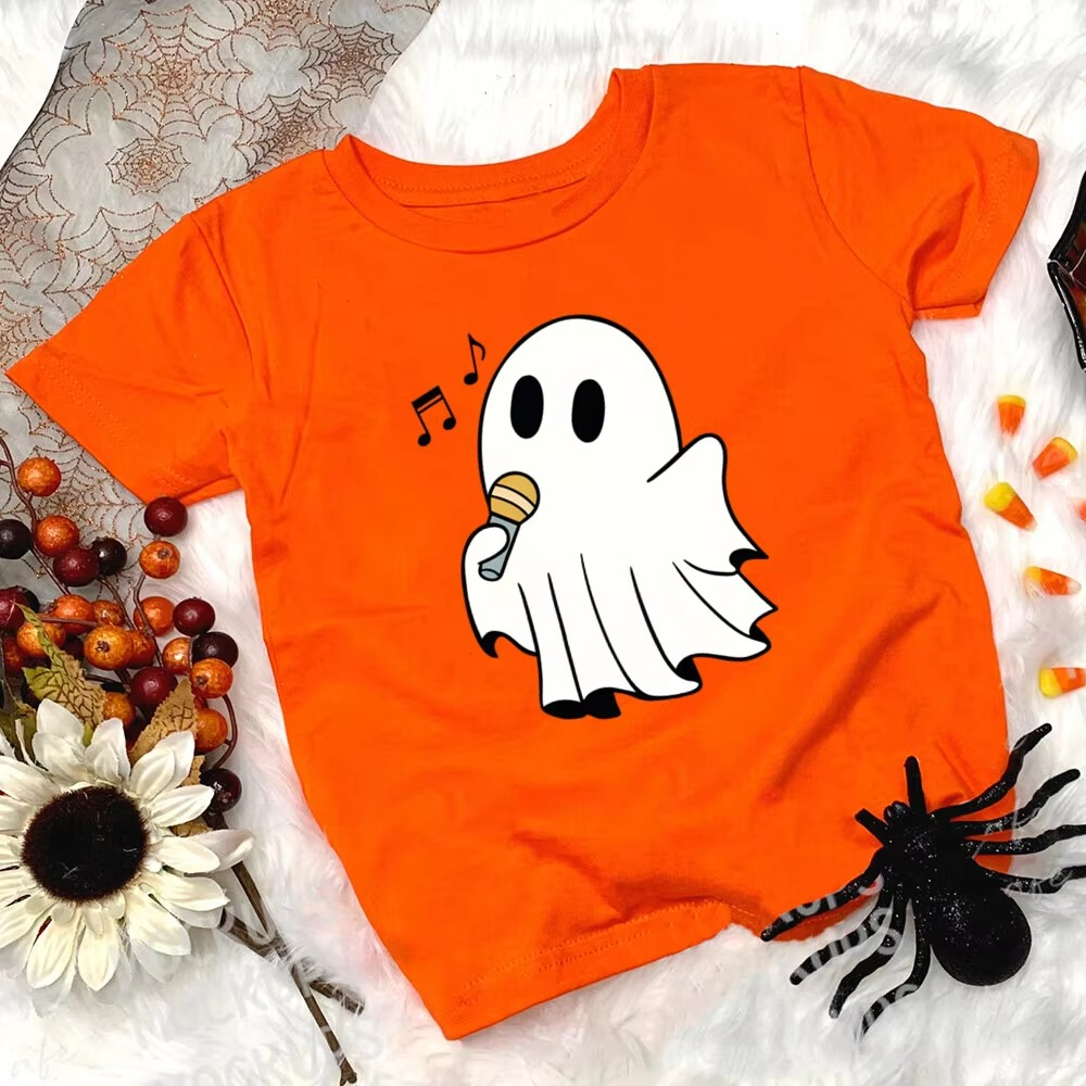 Fun Halloween Graphic Tee for Kids