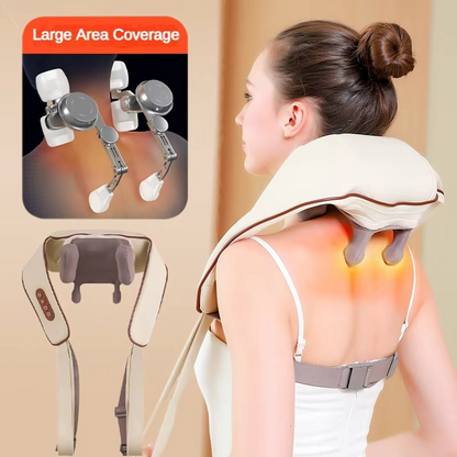 Relaxing Shiatsu Massager for Neck and Shoulder Pain