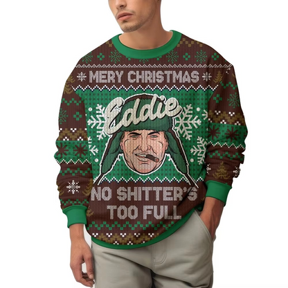 Fun Holiday 3D Graphic Sweater for Men and Women