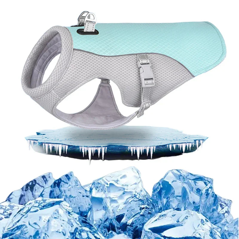 Breathable Cooling Dog Vest & Easy Release Harness - Hehif