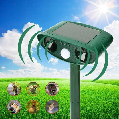 Outdoor Motion Activated Pest Repeller for Lawns - Hehif