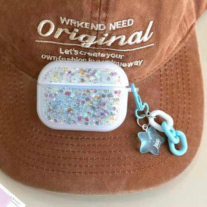 Sparkly Diamond AirPods Case with Keychain