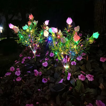 Bright Outdoor Solar Powered 42 LED Garden Lights