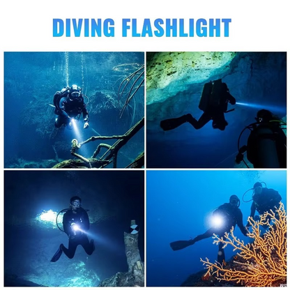 Bright Waterproof Diving Light 3000lm LED Torch