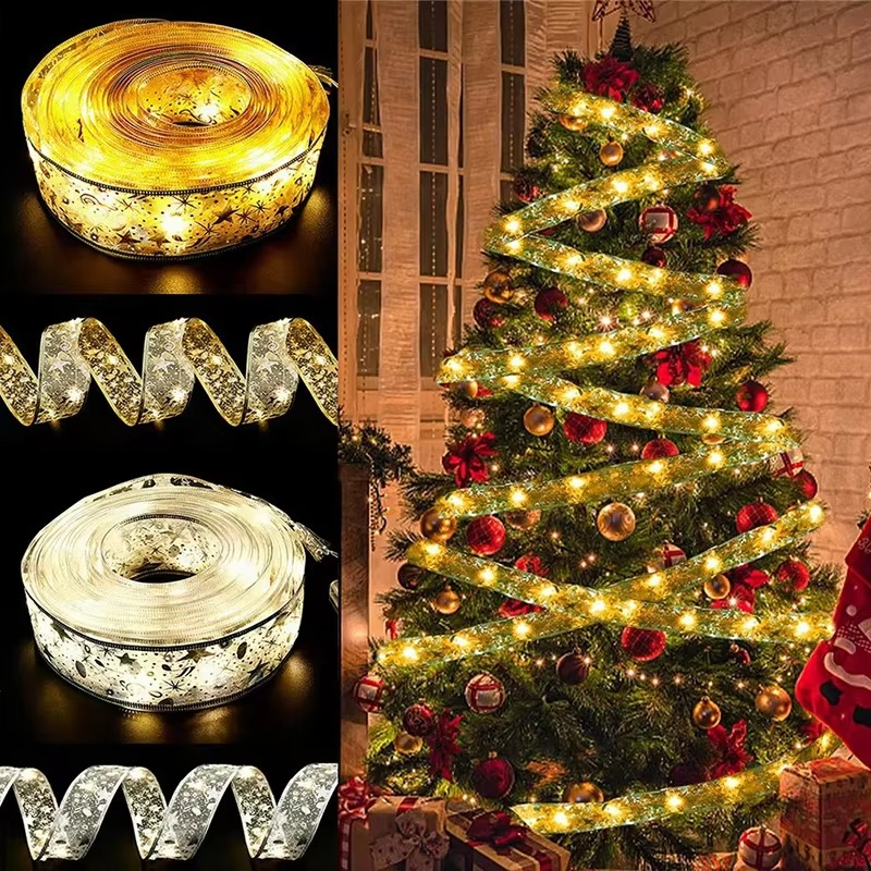 Colorful String Lights for Christmas Tree and Home