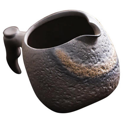 Classic Porcelain Tea Infuser Mug Antique Style Home Decor