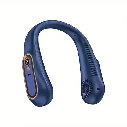 Compact Personal Neck Cooler Fan Rechargeable Wearable