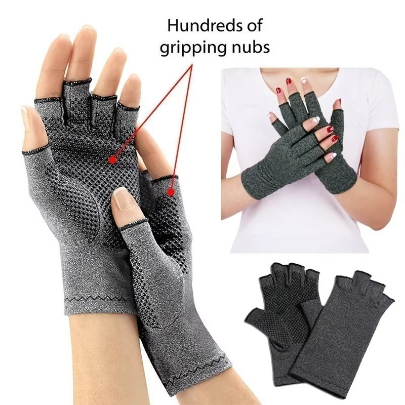 Supportive Fit Arthritis Gloves for Hand and Wrist Pain Relief