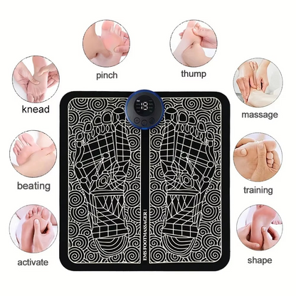 Heated Foot Massage Mat for Pain Relief