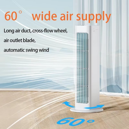 Silent Slim Wall Fan - Compact Home Air Circulator