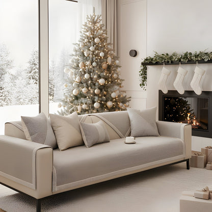 Soft Breathable Slip Resistant Couch Cover for Homes