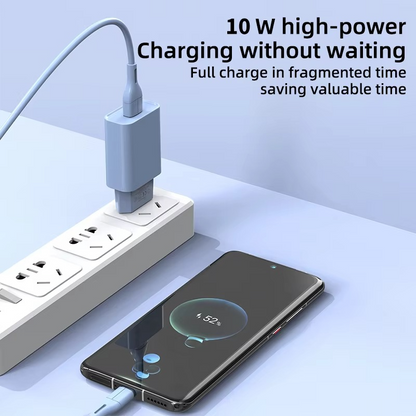 Compact Fast USB Wall Charger 5V 2A Phone Adapter