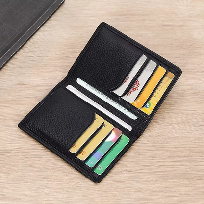 Thin Leather Mens Card Holder Wallet