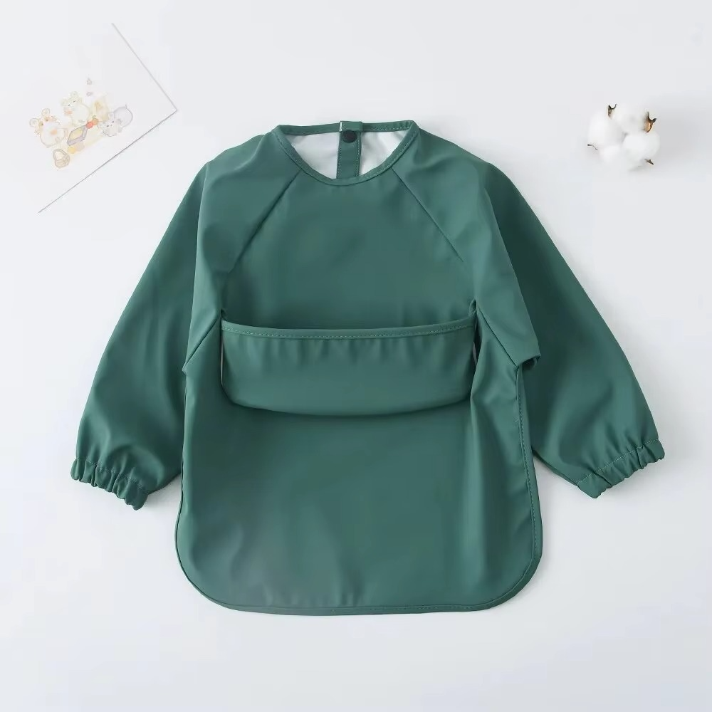 Easy Clean Kids Bib and Art Smock