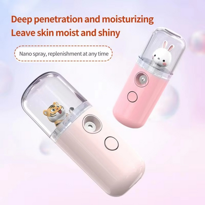 Compact Travel Face Steamer for Hydrating Skin