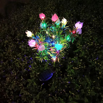 Bright Outdoor Solar Powered 42 LED Garden Lights