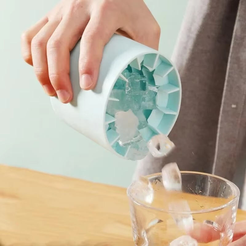 Easy Release Round Ice Cube Tray
