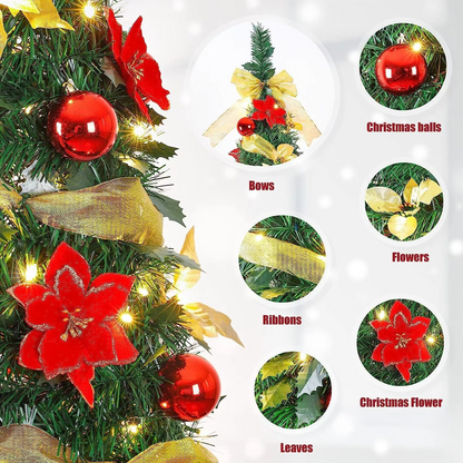 Easy Set Up Collapsible Artificial Christmas Tree