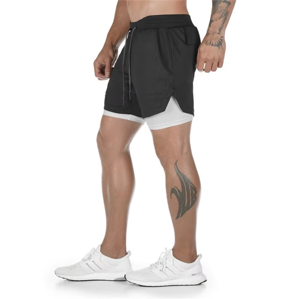 Men's Athletic Running Shorts with Secure Pocket