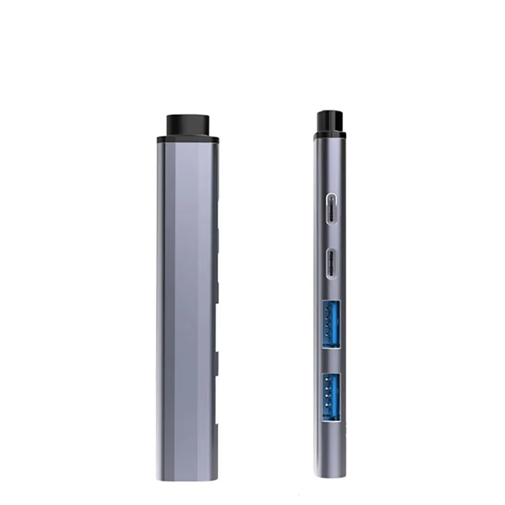 Compact USB C Adapter 5 in 1 with Fast Charging