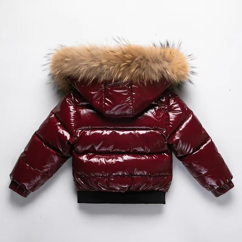 Warm Waterproof Parka Coat for Kids
