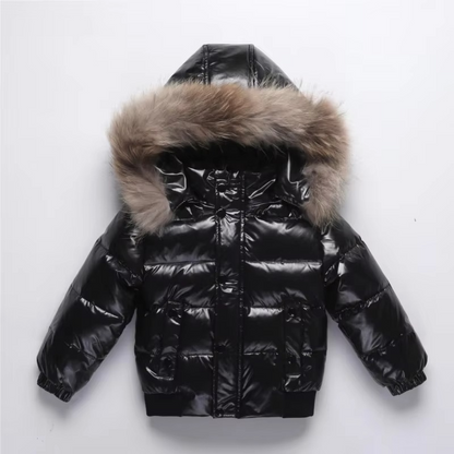 Warm Waterproof Parka Coat for Kids