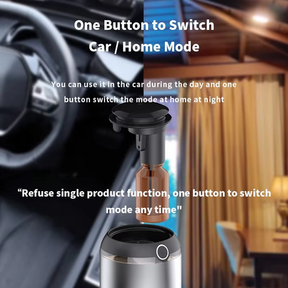 Compact Car Air Freshener USB Essential Oil Diffuser